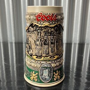 Vintage Coors made in Brazil 1990 edition 1935 print advertisement stein